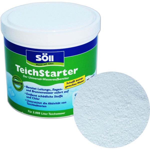 SöLL TeichStarter Wasseraufbereiter 500g - 4021028120804 | © by gartenteiche-fockenberg.de