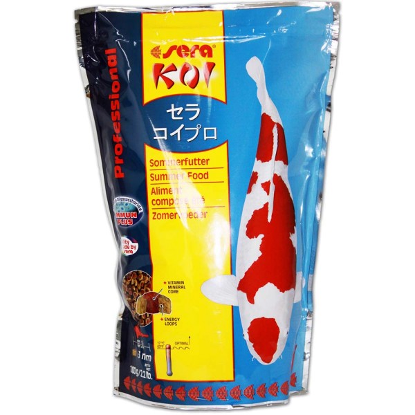 SERA Koi Professional Sommerfutter 1kg - 4001942070157 | © by gartenteiche-fockenberg.de