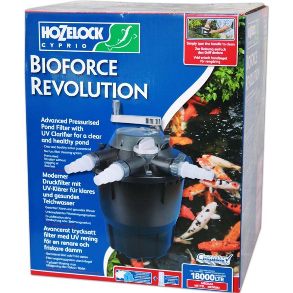 Hozelock Bioforce Revolution 18.000L Teichfilter + UVC - 5010646055130 | © by gartenteiche-fockenberg.de