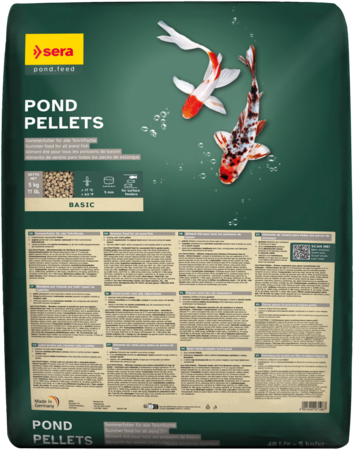 SERA Pond Pellets Basic Fischfutter 5kg - 4001942071987