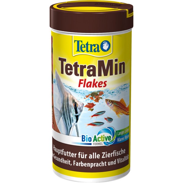 TETRA TetraMin Flakes Fischfutter 250ml - 4004218726338 | © by gartenteiche-fockenberg.de