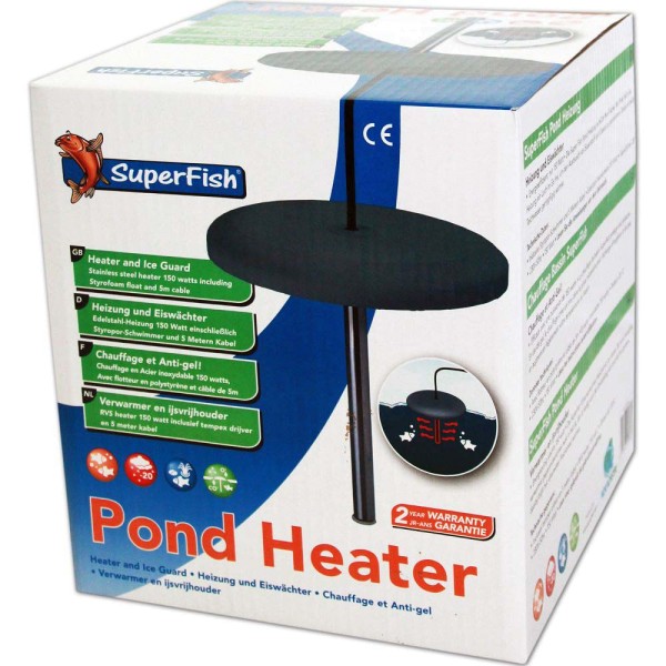 Superfish Pond Heater Eisfreihalter 150W - 8715897225789 | © by gartenteiche-fockenberg.de