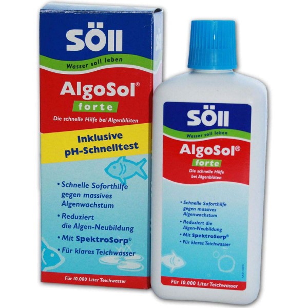 SöLL AlgoSol Algenbekämpfung 500ml - 4021028111208 | © by gartenteiche-fockenberg.de