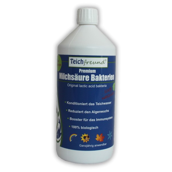 TEICHFREUND® Premium Milchsäurebakterien 1L | © by gartenteiche-fockenberg.de