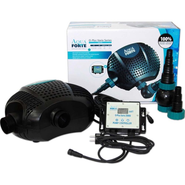 AquaForte O-Plus Vario 10000 Teichpumpe - 8717605095837 | by gartenteiche-fockenberg.de