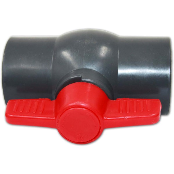 PVC Kugelhahn 40mm - 8717605080314 | © by gartenteiche-fockenberg.de