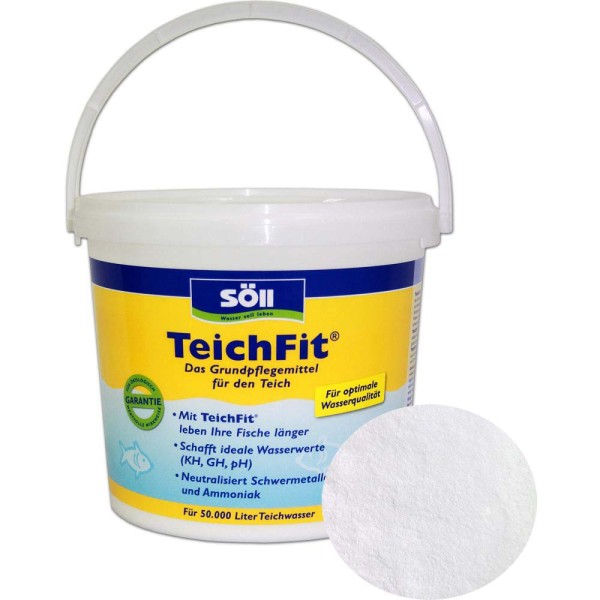 SöLL TeichFit Wasseraufbereiter 5kg - 4021028151501 | © by gartenteiche-fockenberg.de