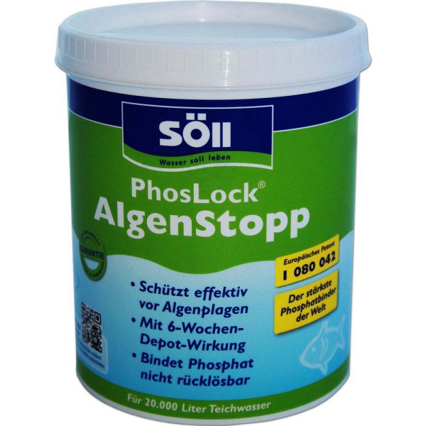 SöLL PhosLock AlgenStopp 1kg - 4021028109601 | © by gartenteiche-fockenberg.de