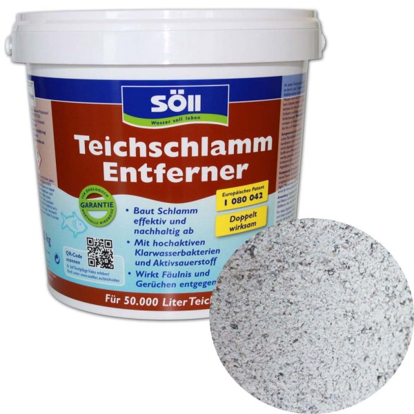 SöLL Teichschlamm Entferner 2,5kg - 4021028117859 | © by gartenteiche-fockenberg.de