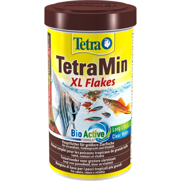 TETRA TetraMin Flakes XL Fischfutter 1000 ml - 4004218708945 | by gartenteiche-fockenberg.de