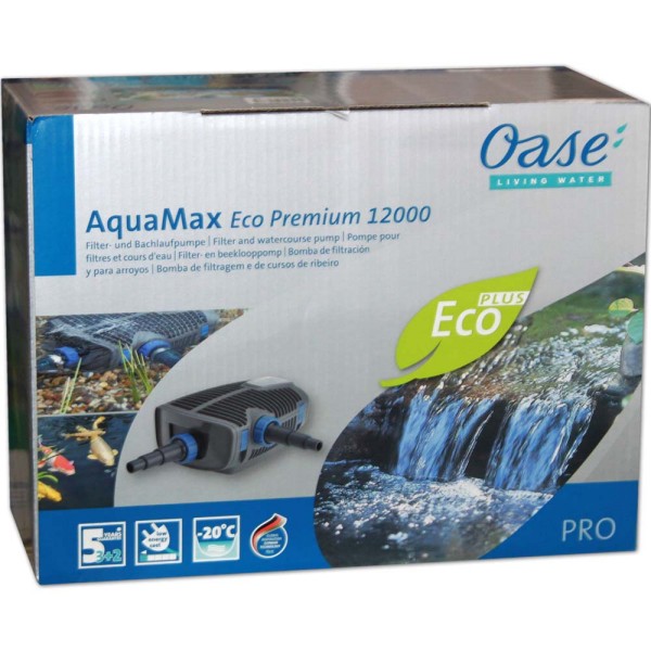 OASE AquaMax Eco PREMIUM 12000 Teichpumpe - 4010052507422 | © by gartenteiche-fockenberg.de