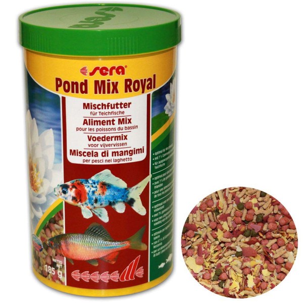 SERA Pond Mix Royal Fischfutter 185g - 4001942071000 | © by gartenteiche-fockenberg.de