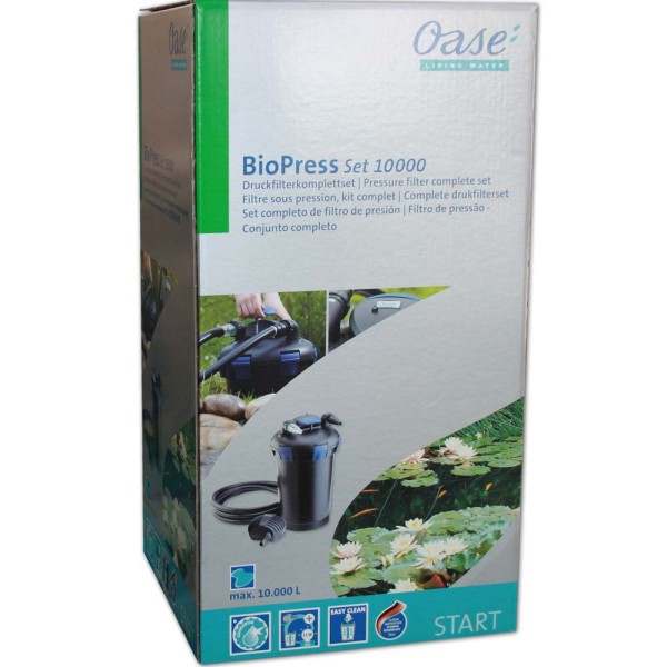 OASE BioPress Set 10000 Teichfilter+Pumpe+UVC - 4010052504551 | © by gartenteiche-fockenberg.de