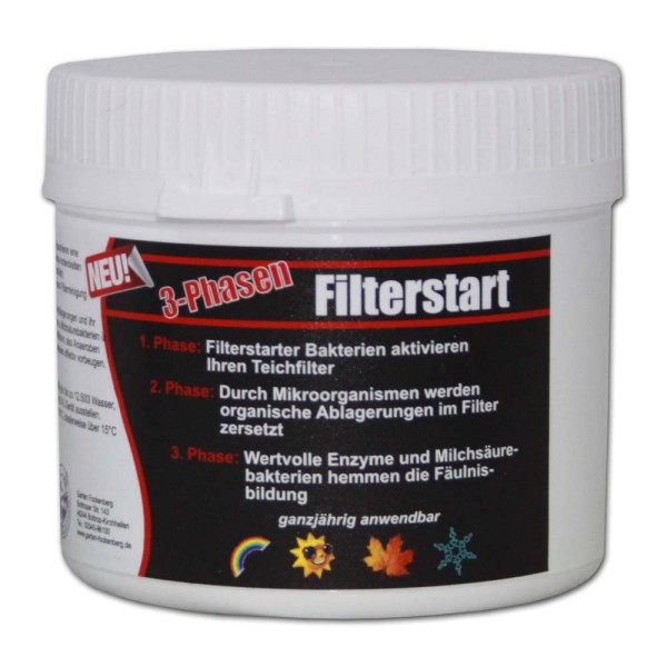 TEICHFREUND® 3-Phasen Filterstart Teichbakterien 250g