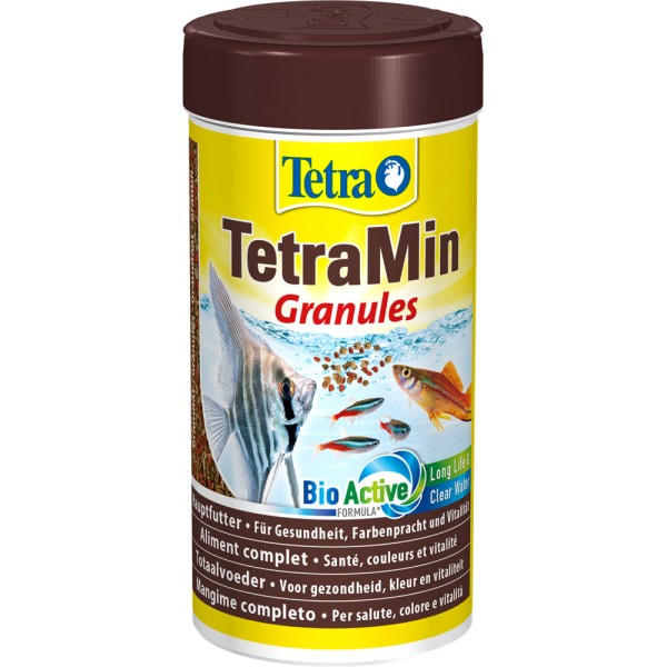 TETRA TetraMin Granules Fischfutter 250ml - 4004218128781 | © by gartenteiche-fockenberg.de
