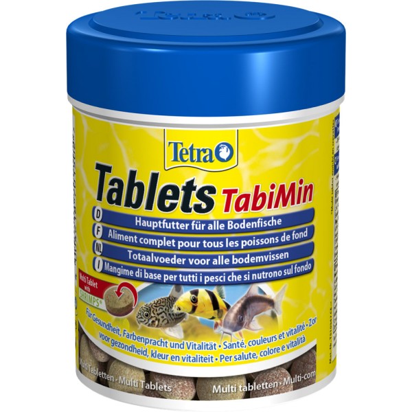 TETRA Tablets TabiMin 120 Tabl. Zierfischfutter - 4004218757424 | by gartenteiche-fockenberg.de