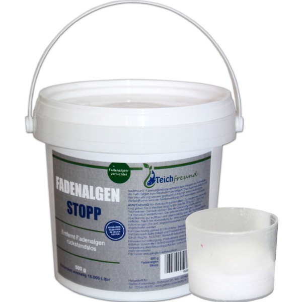 Teichfreund® Fadenalgen Stopp 500g | © by gartenteiche-fockenberg.de