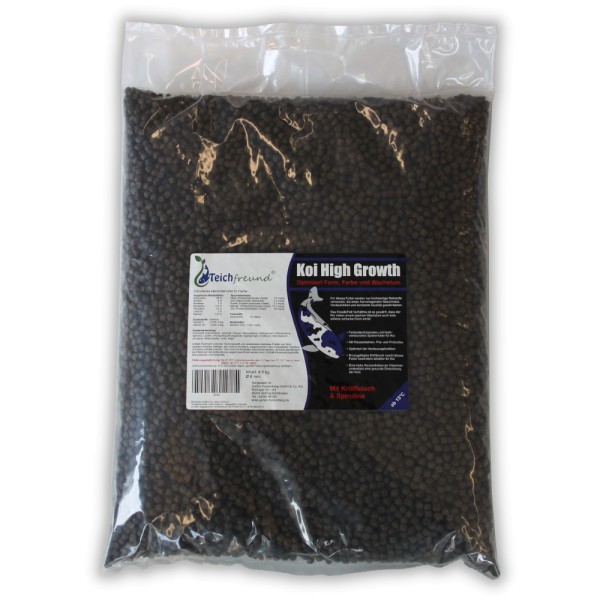 TEICHFREUND® Koi High Growth Koifutter 4,5kg Ø 6mm | © by gartenteiche-fockenberg.de