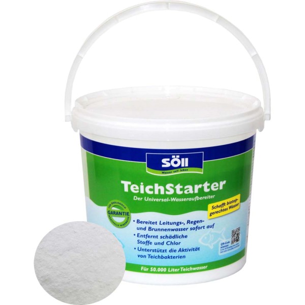 SöLL TeichStarter Wasseraufbereiter 5kg - 4021028109168 | © by gartenteiche-fockenberg.de