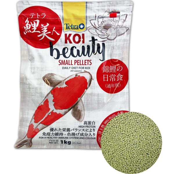 Tetra Koi Beauty Small Pellets Koifutter 1kg - 4004218242531 | © by gartenteiche-fockenberg.de