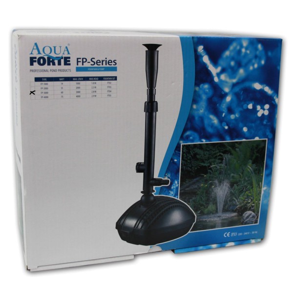 AquaForte FP-3000 Springbrunnenpumpe | 8717605090740 | © by gartenteiche-fockenberg.de