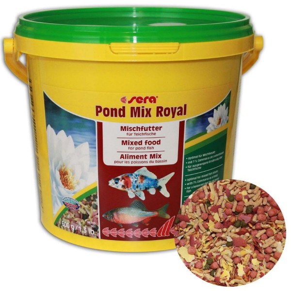 Sera Pond Mix Royal Fischfutter 600g - 4001942071024 | © by gartenteiche-fockenberg.de