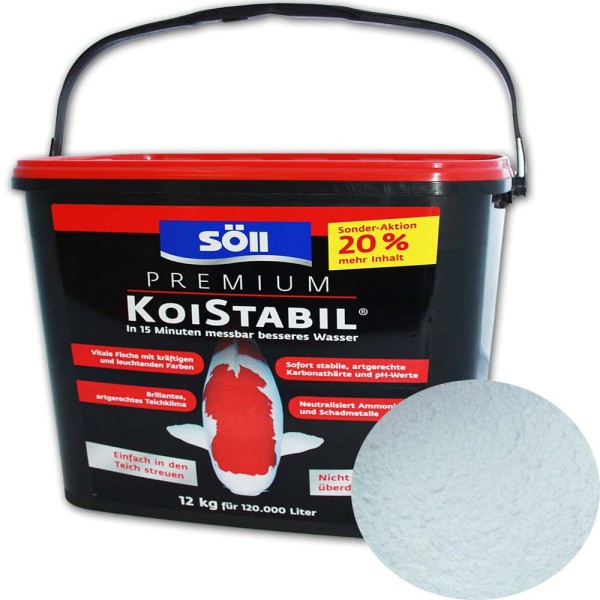 Söll Koistabil Premium Wasseraufbereiter 12kg - 4021028175002 | © by gartenteiche-fockenberg.de