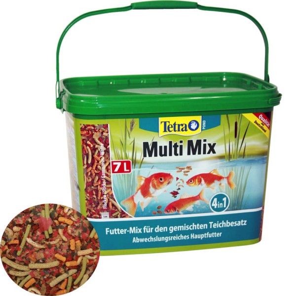 Tetra Pond Multi Mix Fischfutter 7L - 4004218277281 | © by gartenteiche-fockenberg.de