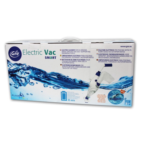 GRE Electric Vac Smart VCB15 Aufladbarer Poolreiniger - 8412081269528 | © by gartenteiche-fockenberg.de