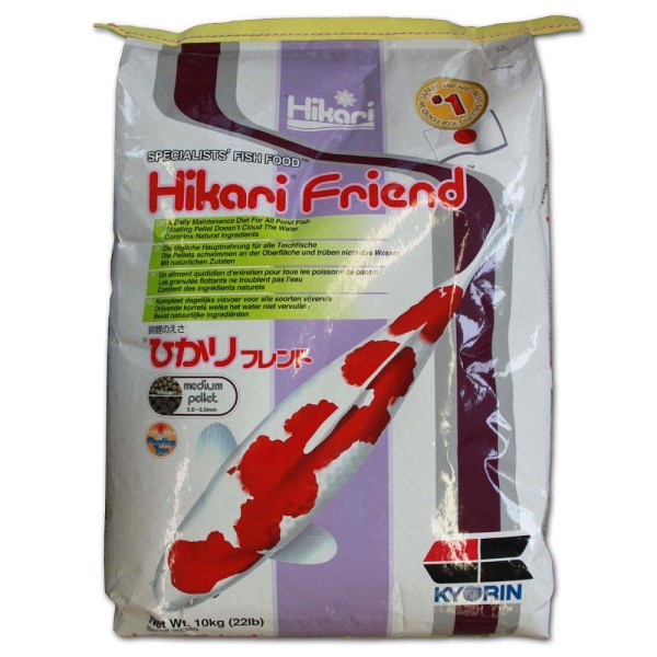 Hikari Friend Medium Koifutter Ø 5mm 10kg - 4971618393890 | © by gartenteiche-fockenberg.de