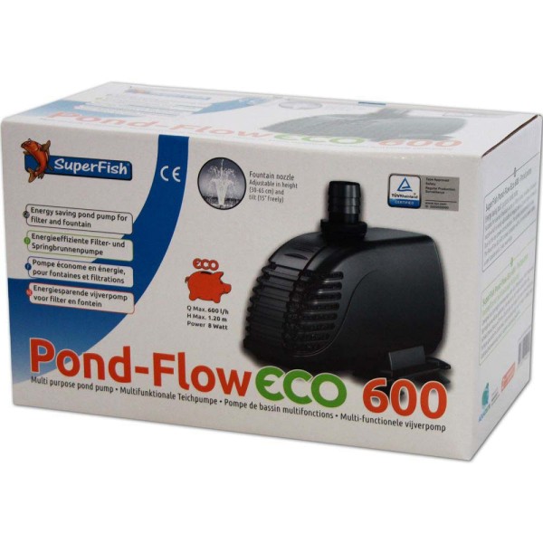 Superfish Pond Flow ECO 600 Teichpumpe - 8715897042553 | © by gartenteiche-fockenberg.de