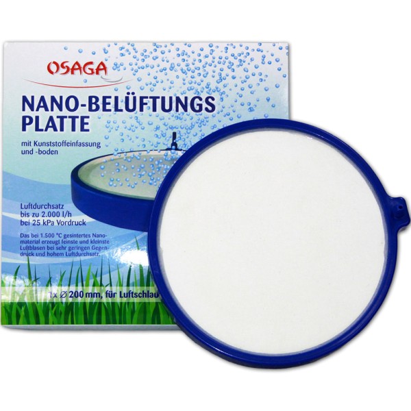 OSAGA Nano-Belüftungsplatte Ø 200mm