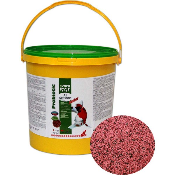 Sera Koi All Seasons Probiotic Junior Koifutter 7kg - 4001942444552 | © by gartenteiche-fockenberg.de