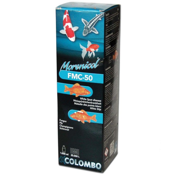 COLOMBO Morenicol FMC-50 Fischmedizin 1000ml - 8715897025709 | © by gartenteiche-fockenberg.de