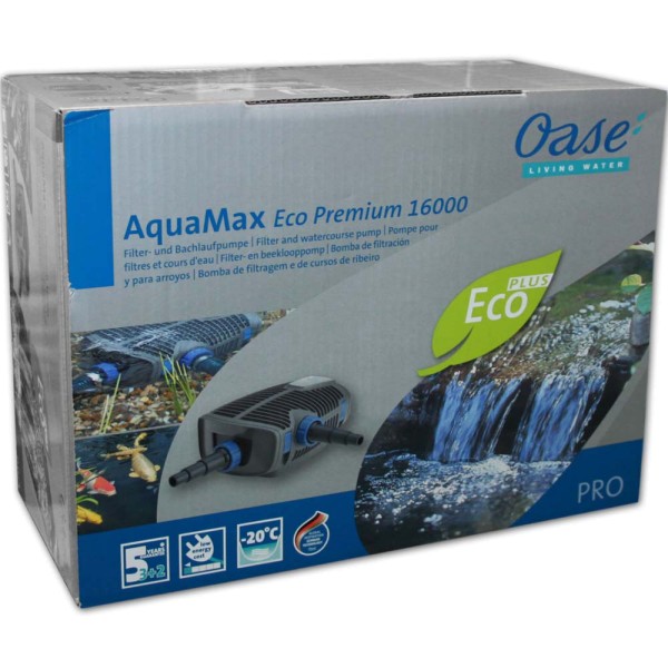 OASE AquaMax Eco PREMIUM 16000 Teichpumpe - 4010052507453 | © by gartenteiche-fockenberg.de