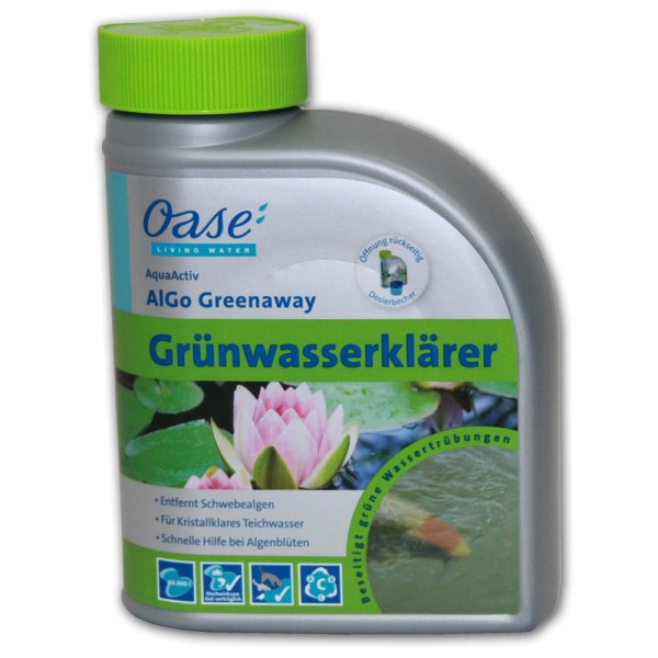 OASE Algo Greenaway Grünwasserklärer 500ml - 4010052402352 | © by gartenteiche-fockenberg.de