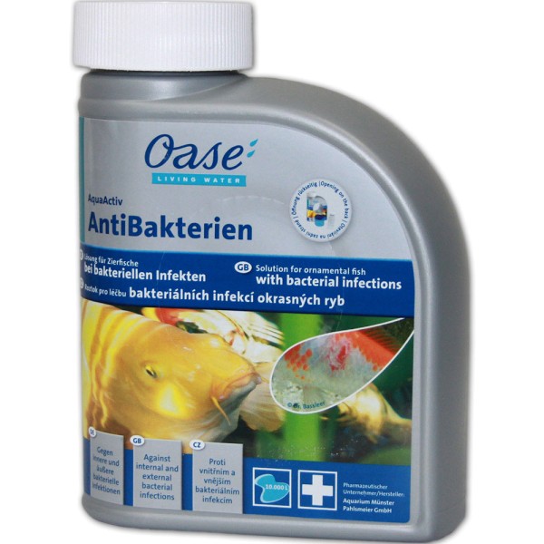 OASE AntiBakterien Fischmedizin 500ml - 4005258004837 | © by gartenteiche-fockenberg.de