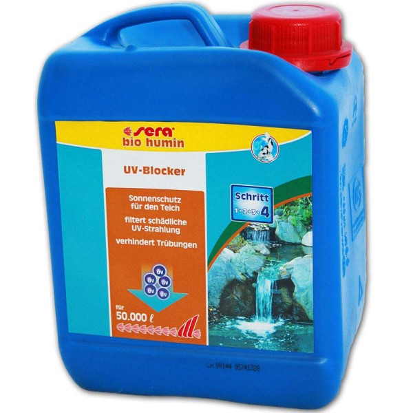 SERA Pond Bio Humin UV-Blocker 2500ml - 4001942072335 | © by gartenteiche-fockenberg.de