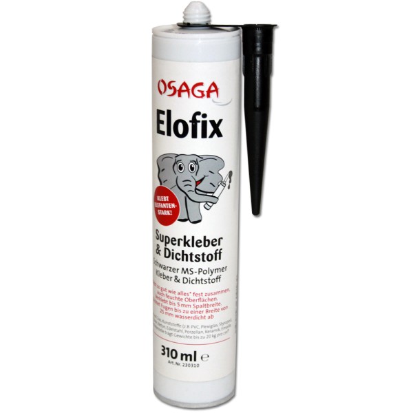 Elofix Superkleber und Dichtstoff 310 ml von Osaga - 8715897308246 | © by gartenteiche-fockenberg.de