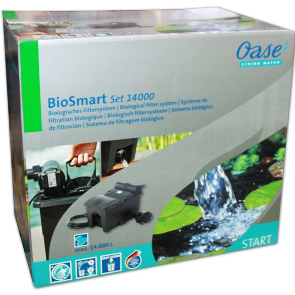 OASE BioSmart 14000 SET Teichfilter+Pumpe+UVC - 4010052504513 | © by gartenteiche-fockenberg.de