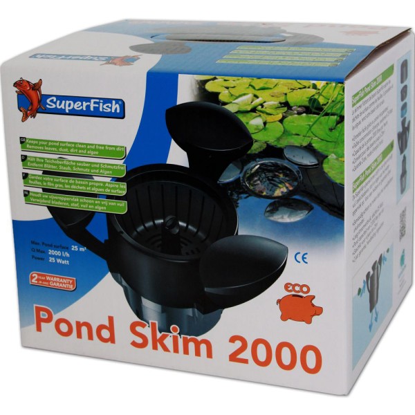SUPERFISH Pond Skim 2000 Oberflächensauger