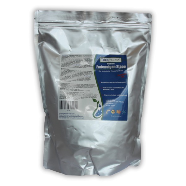 TEICHFREUND® Fadenalgen Stopp 2500g | © by gartenteiche-fockenberg.de