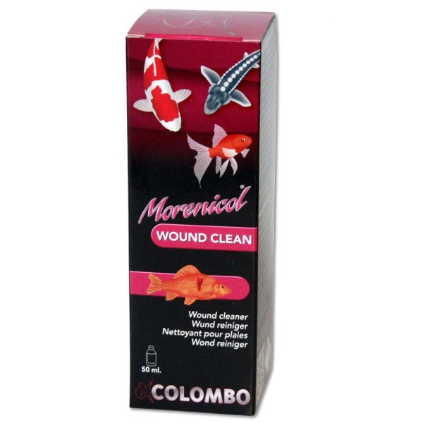 COLOMBO Morenicol Wound Clean Fischmedizin 50ml - 8715897081736 | © by gartenteiche-fockenberg.de