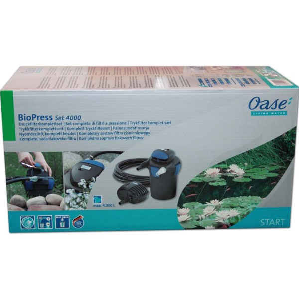 OASE BioPress Set 4000 Druckfilterset - 4010052504995 | © by gartenteiche-fockenberg.de