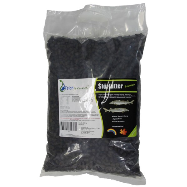 TEICHFREUND® Premium Störfutter Ø9mm 4,5kg