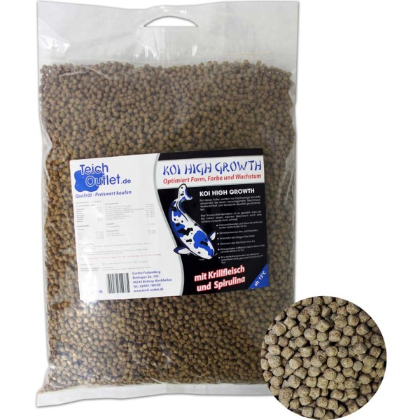 TEICHFREUND® Koi High Growth Koifutter 4,5kg Ø 6mm