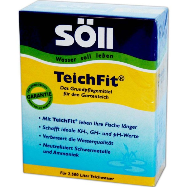 SöLL TeichFit Wasseraufbereiter 250g - 4021028152102 | © by gartenteiche-fockenberg.de