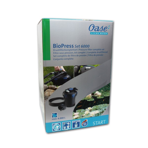 OASE BioPress Set 6000 Teichfilter+Pumpe+UVC