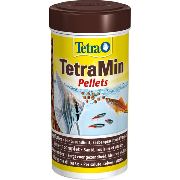 TETRA TetraMin Pellets Fischfutter 250ml - 4004218209794 | © by gartenteiche-fockenberg.de