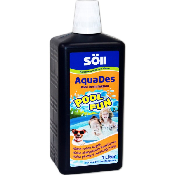 SöLL AquaDes Desinfektion 1000 ml - 4021028314302 | © by gartenteiche-fockenberg.de